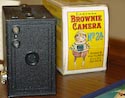 Brownie camera No. 2a and box