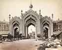 Gateway to Hooseinabad Bazaar, Lucknow, India