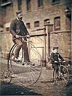 Shripton of Pickwick Cycle Club and his son