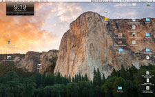 iMac Desktop Yosemite