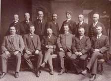 Group Photograph in late 1880s by Toronto photographer Josiah Bruce