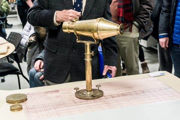 John Durst reproduction of original Voigtlander daguerreotype camera with Petzval's lens designed for the new art of photography. 