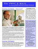 The first PHSC Newsletter in early November 2001