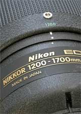 Huge Nikon Zoom Telephoto Lens
