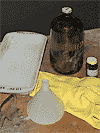 silver nitrate and protective gear