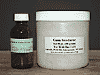 chemicals used to add a protective varnish coating