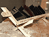 wooden drying rack