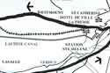 route over Montreal